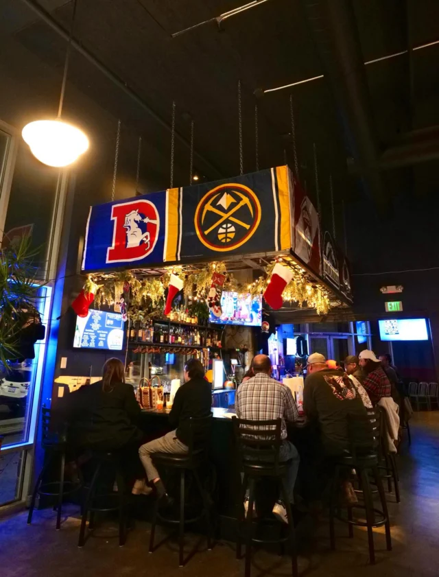 All dressed up and pouring the spirit of the season ✨🎄Come spread some holiday “cheers” with us at the bar 🍸